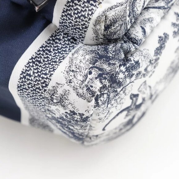 Dior Small backpack Backpack Daypack M6108SNTJ Toile de Jouy Black / white - Picture 9 of 15